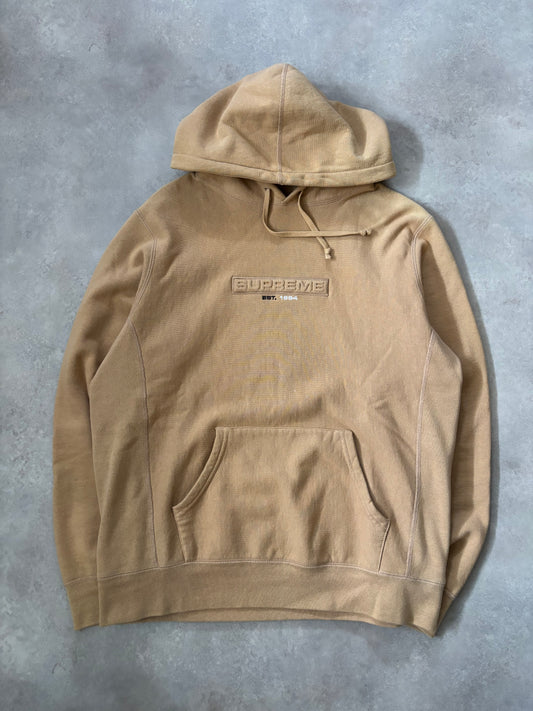 Supreme Embossed Logo Hoodie (Str. M)