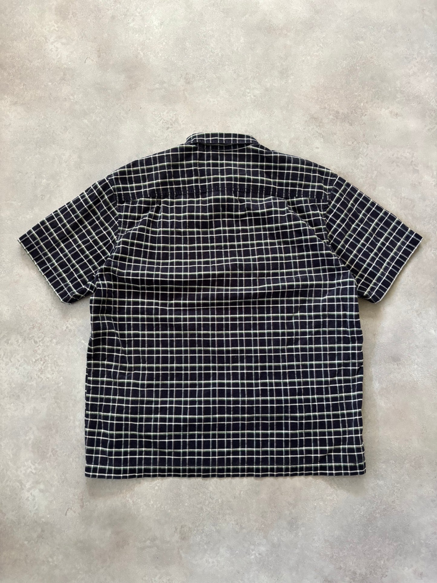 Supreme Plaid Corduroy Half Zip S/S Shirt (Str. M)