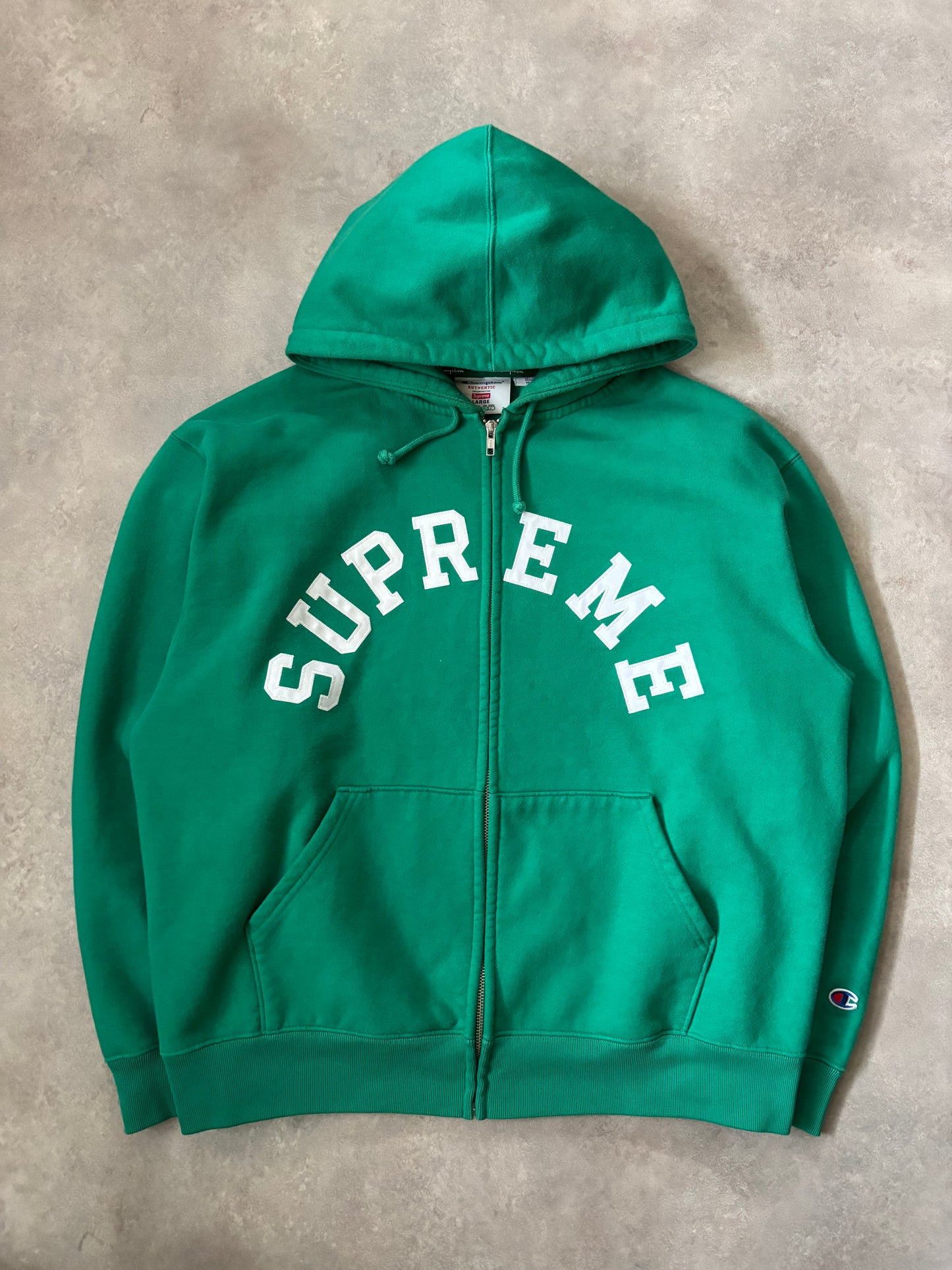 Supreme Champion Zip Up Hoodie (Str. L)