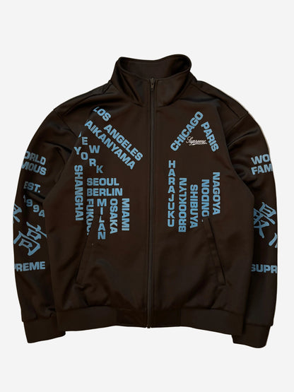 Supreme Worldwide Tricot Track Jacket (Str. S)