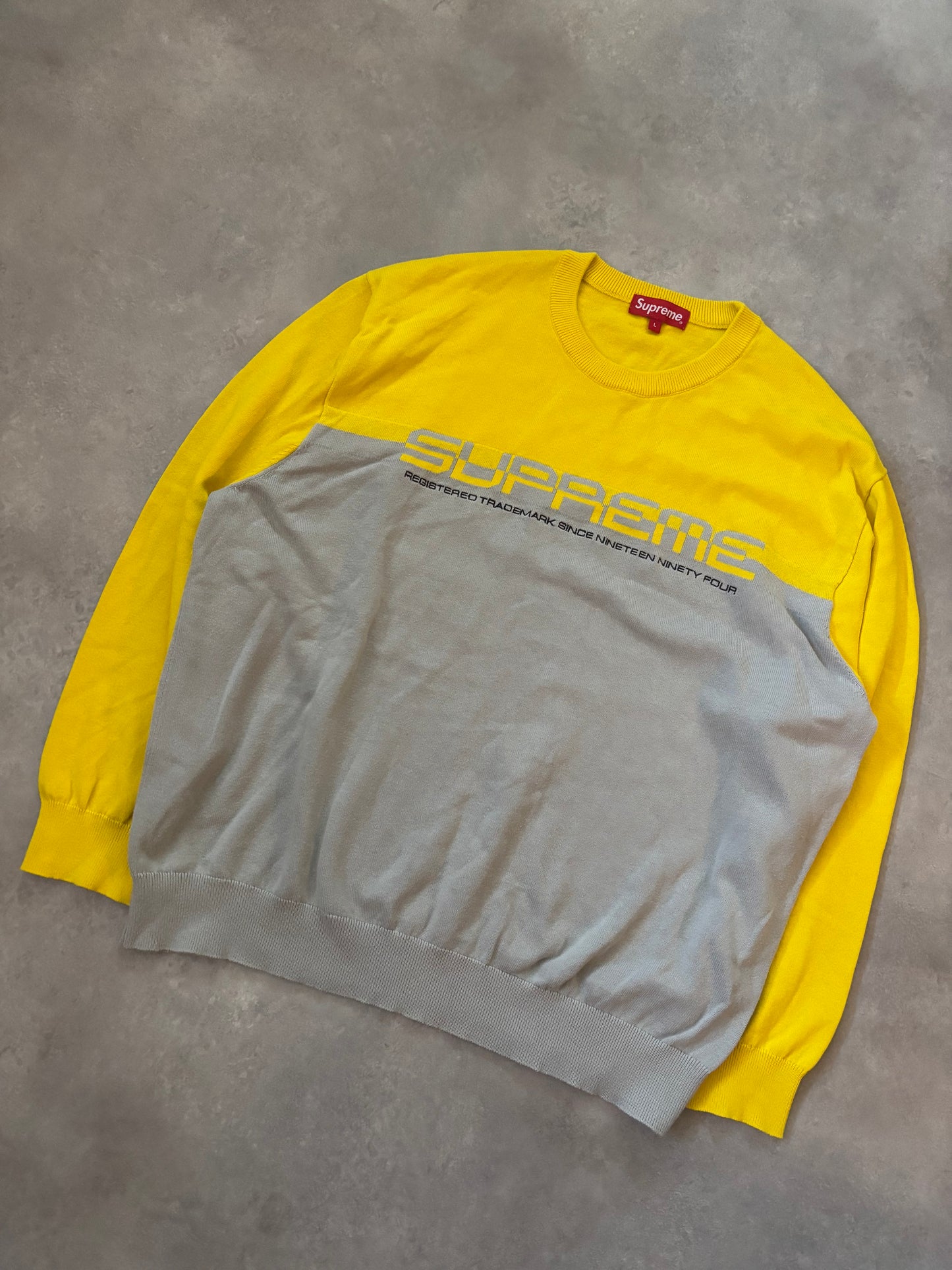 Supreme Split Logo Pullover (Str. L)