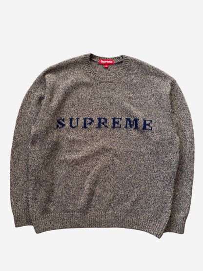 Supreme Contrast Logo Sweater (Str. L)