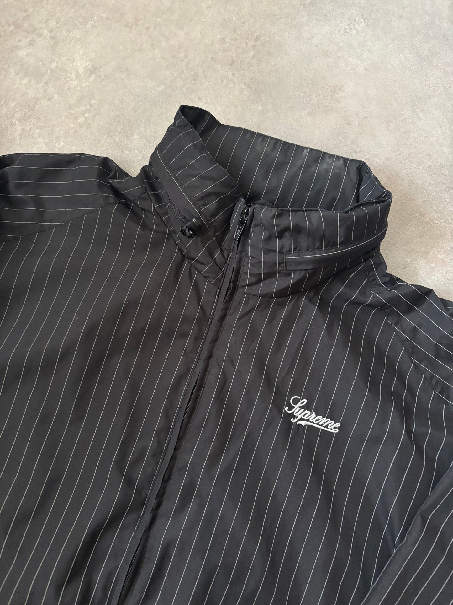 Supreme Reflective Pinstripe Track Jacket (Str. M)