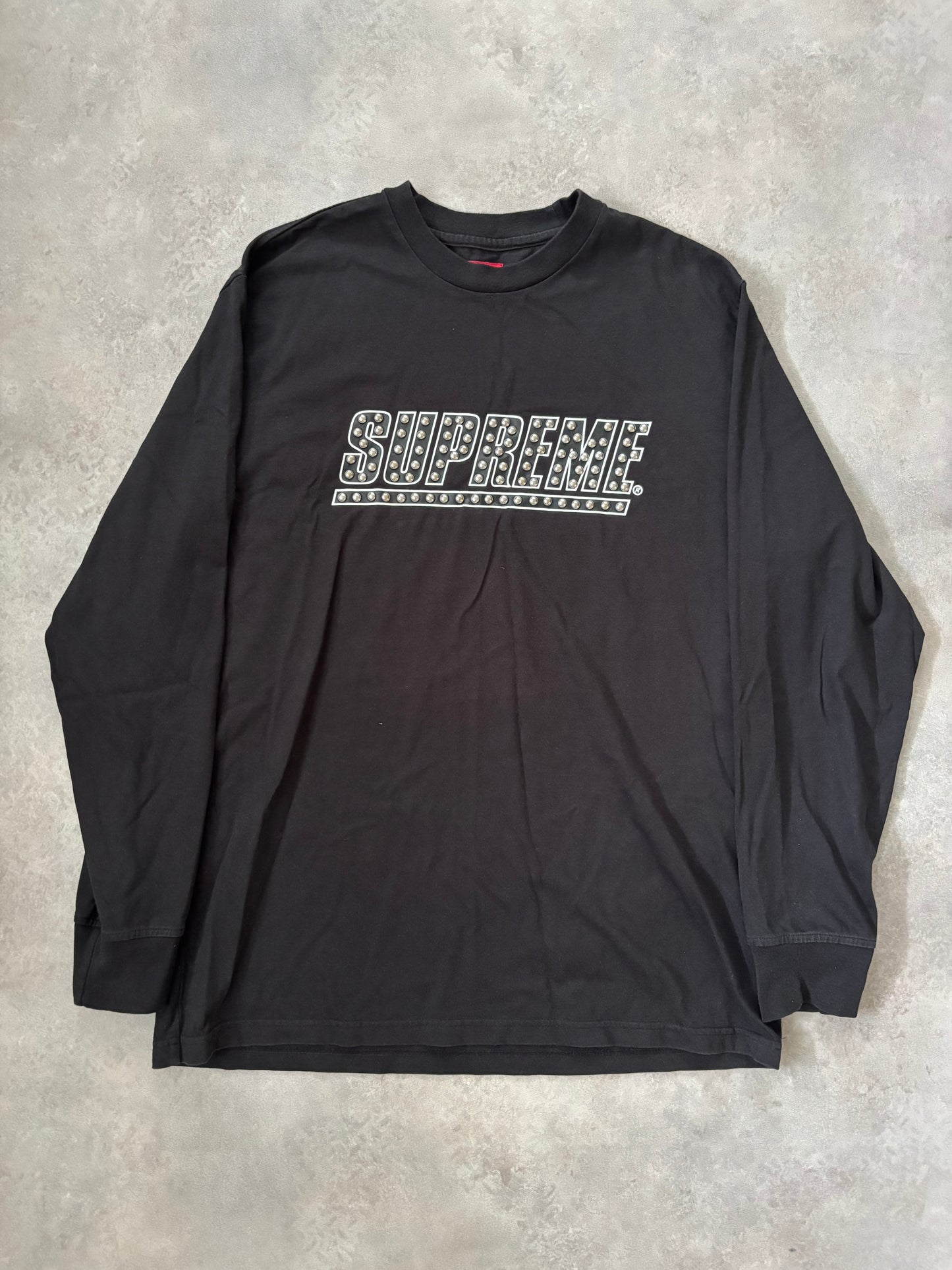 Supreme Studded L/S Top (Str. M)