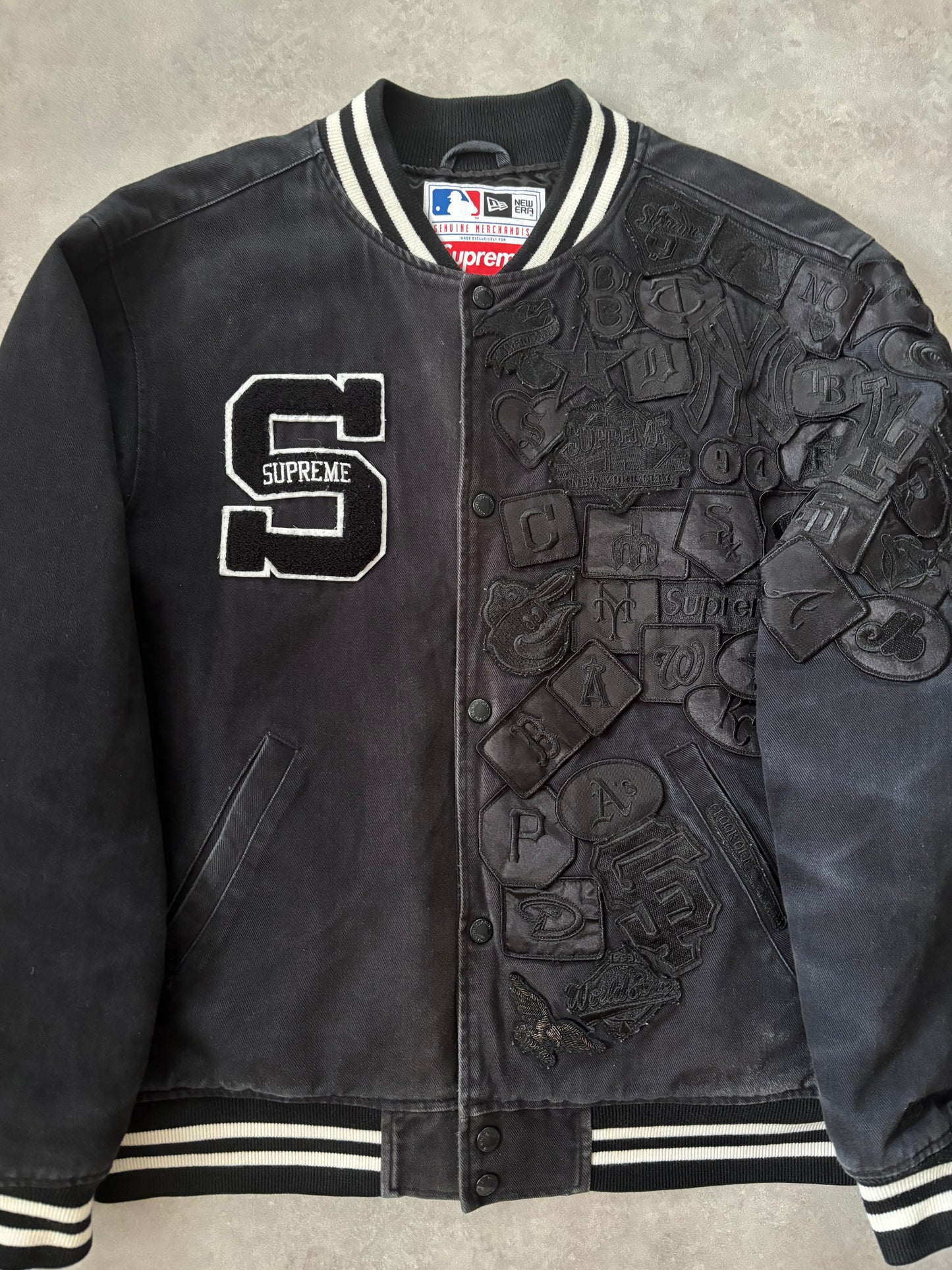 Supreme New Era MLB Varsity Jacket (Str. L)