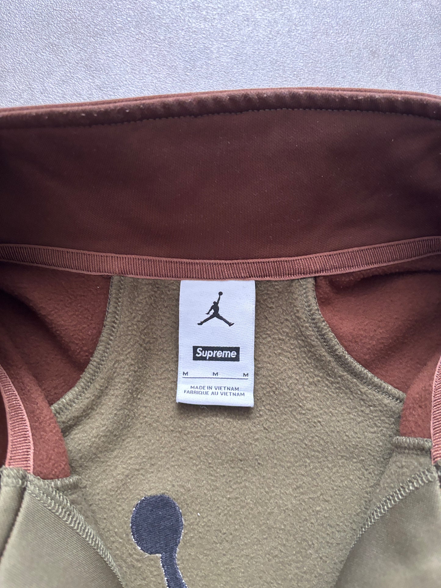 Supreme Jordan Tricot Track Jacket (Str. M)