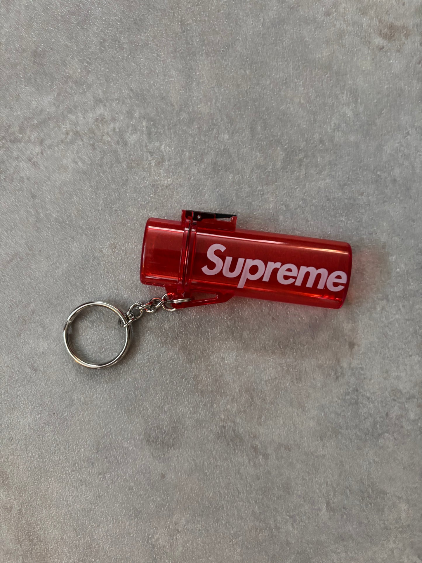 Supreme Waterproof Lighter Case Keychain