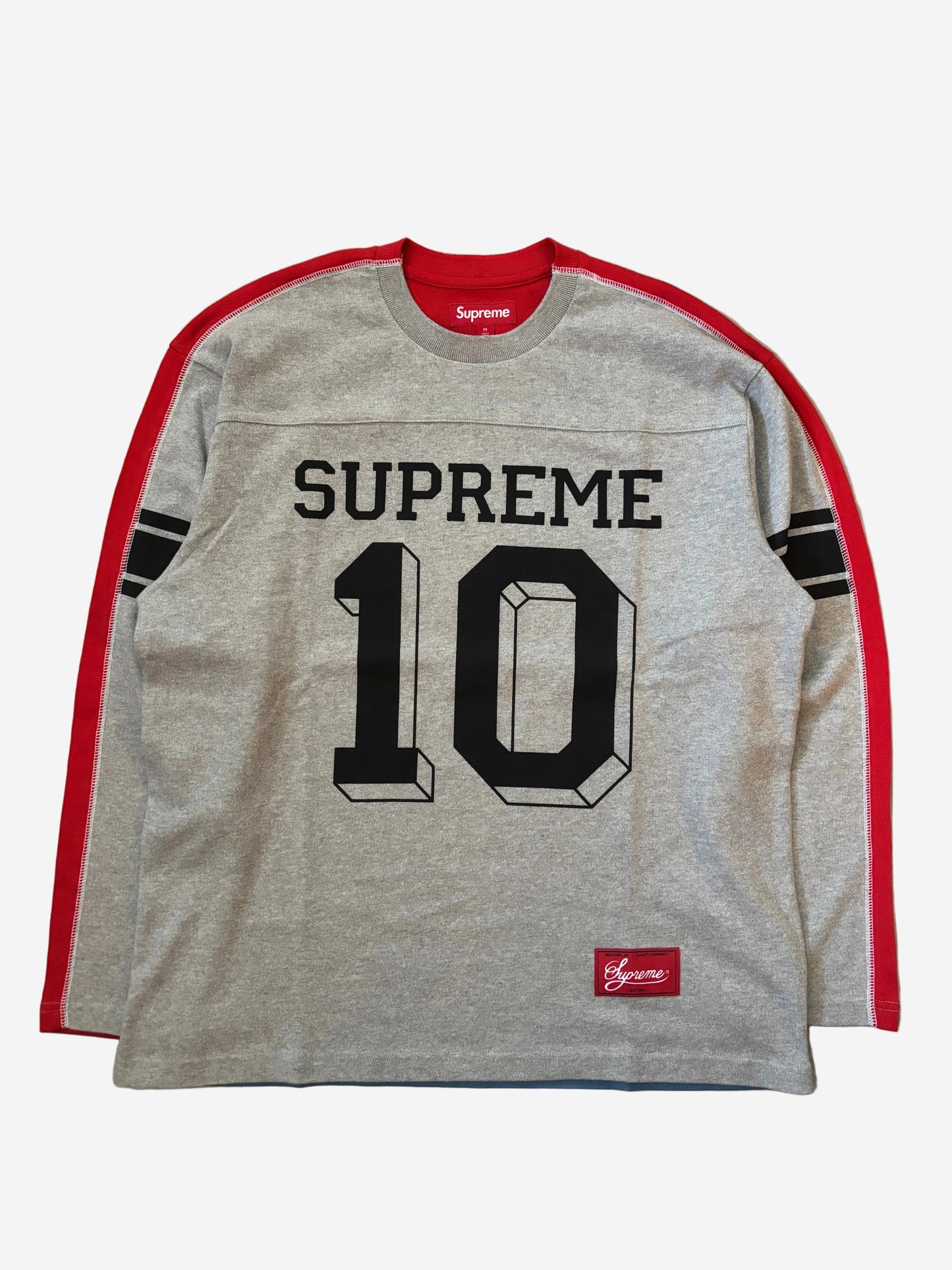 Supreme Split L/S Football Top (Str. M)