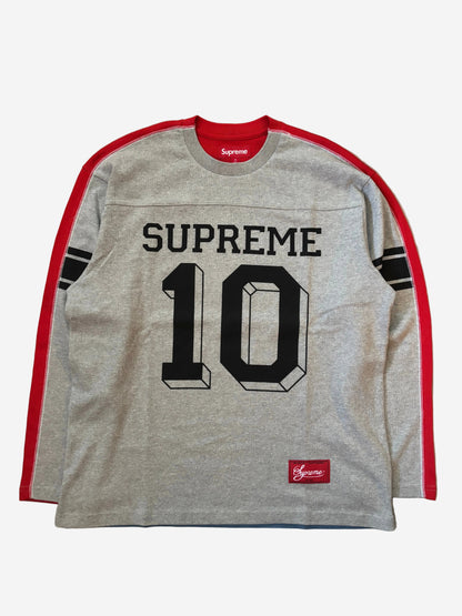 Supreme Split L/S Football Top (Str. M)