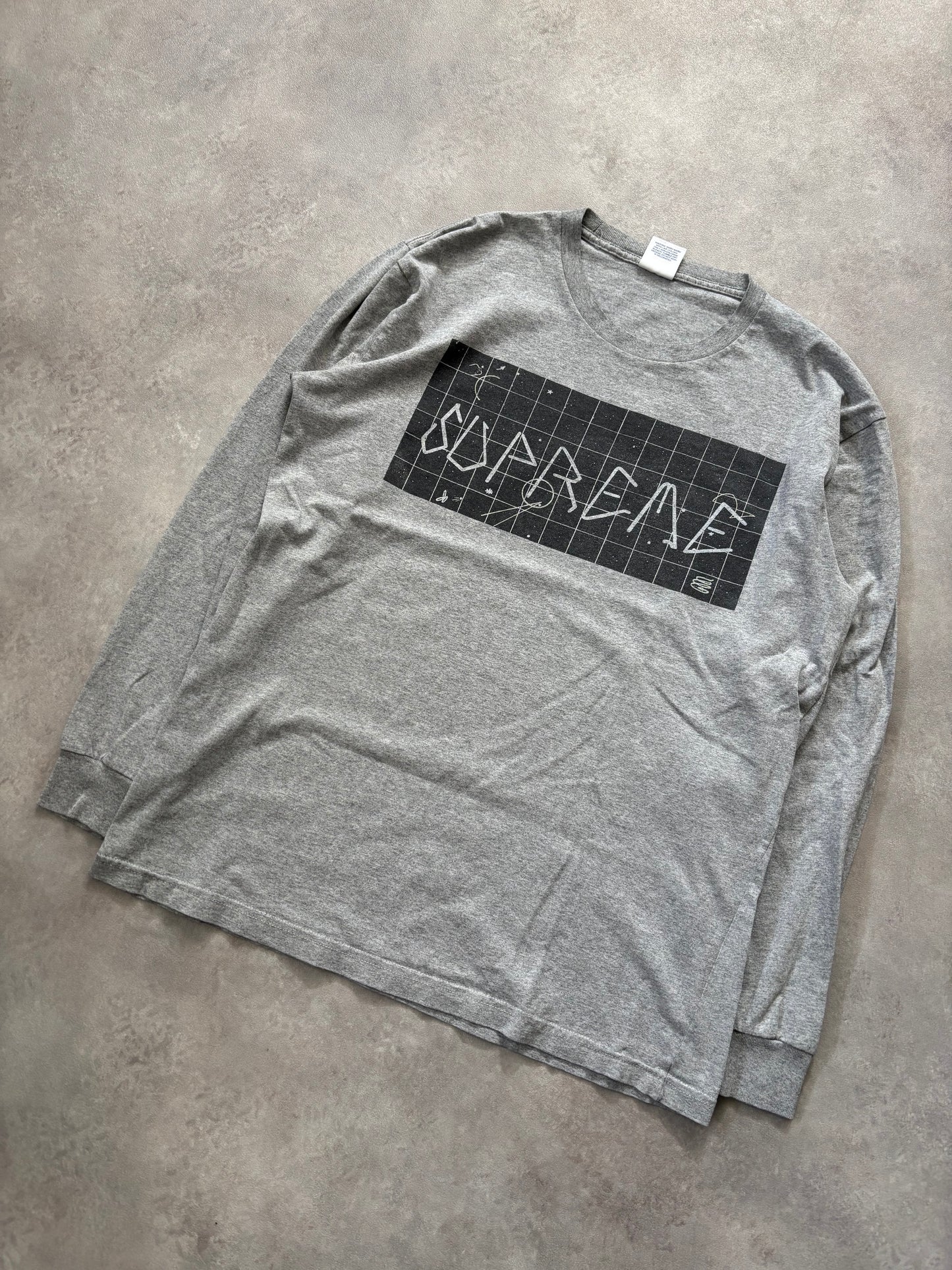 Supreme Blade Grid LS Tee (Str. L)