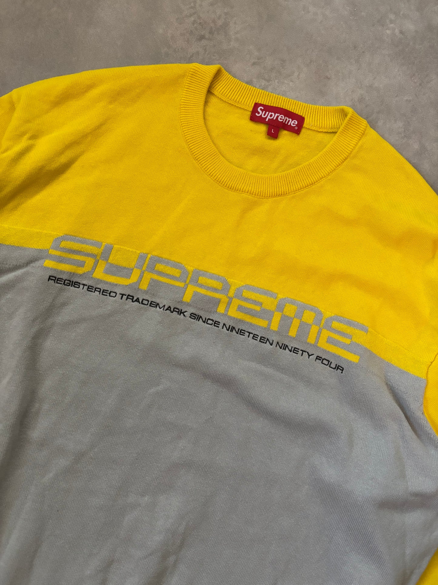 Supreme Split Logo Pullover (Str. L)