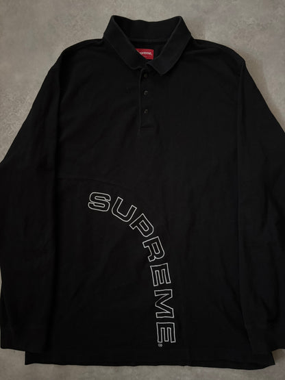 Supreme Corner Arc L/S Polo (Str. L)