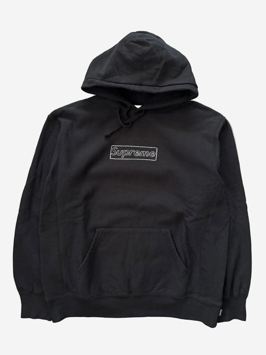 Supreme KAWS Chalk Logo Hoodie (Str. M)