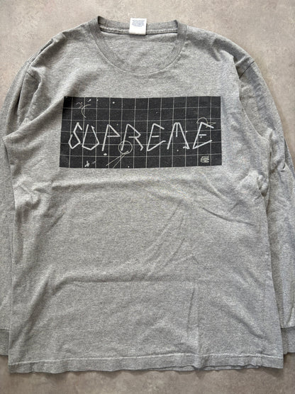 Supreme Blade Grid LS Tee (Str. L)
