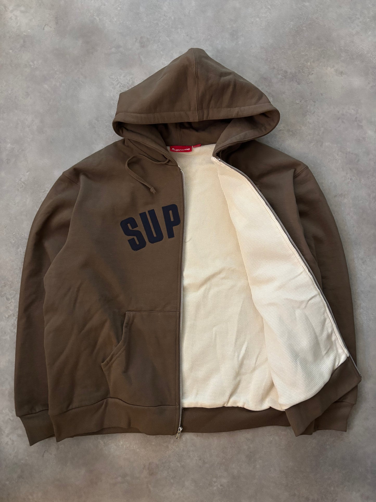 Supreme Arc Thermal Lined Zip Up Hoodie (Str. L)