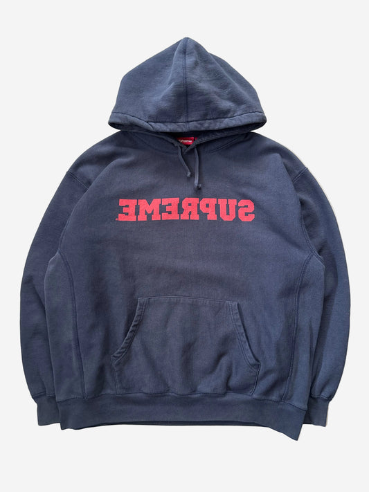 Supreme Reverse Hooded Sweatshirt (Str. L)
