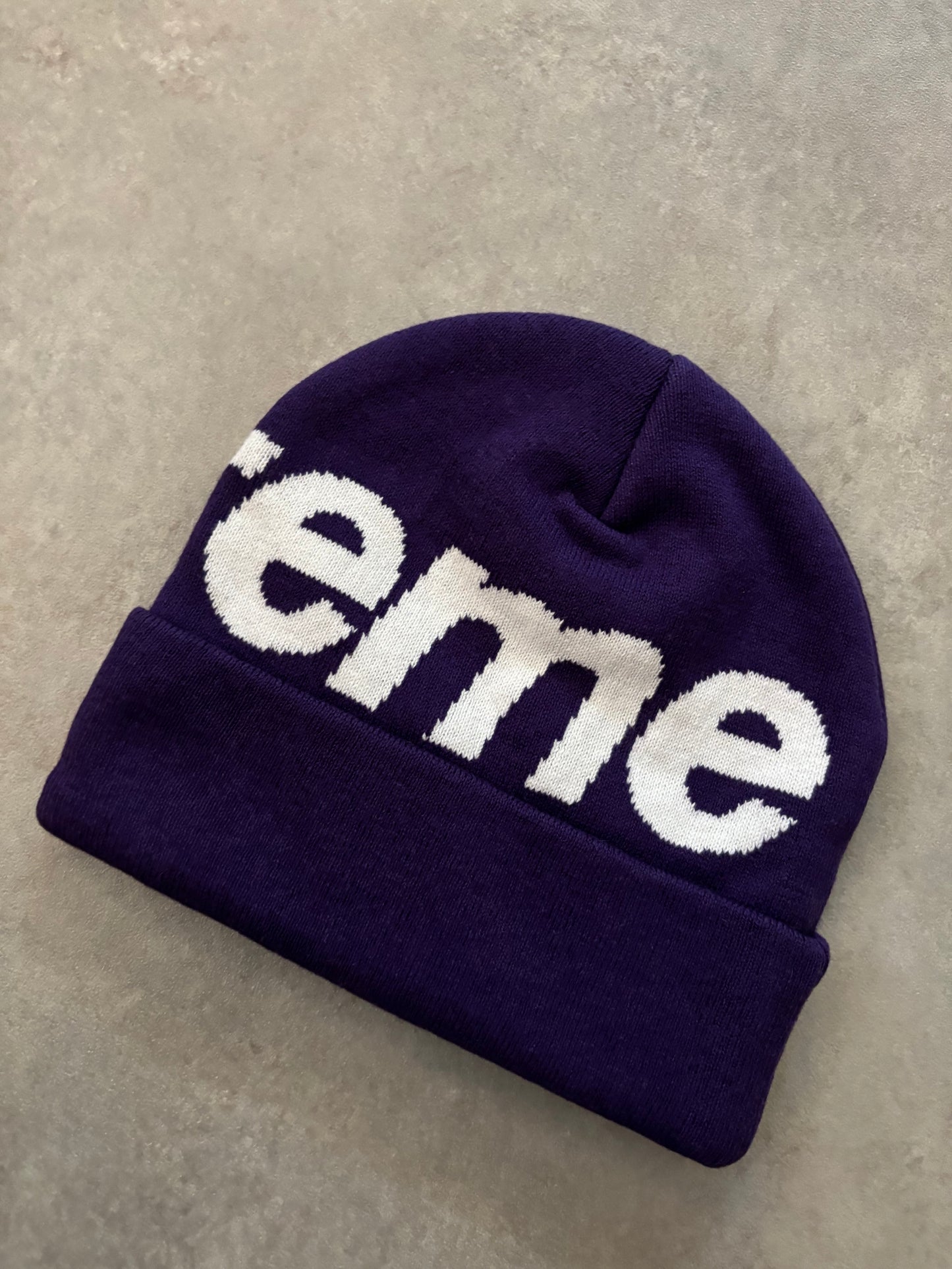 Supreme Big Logo Beanie