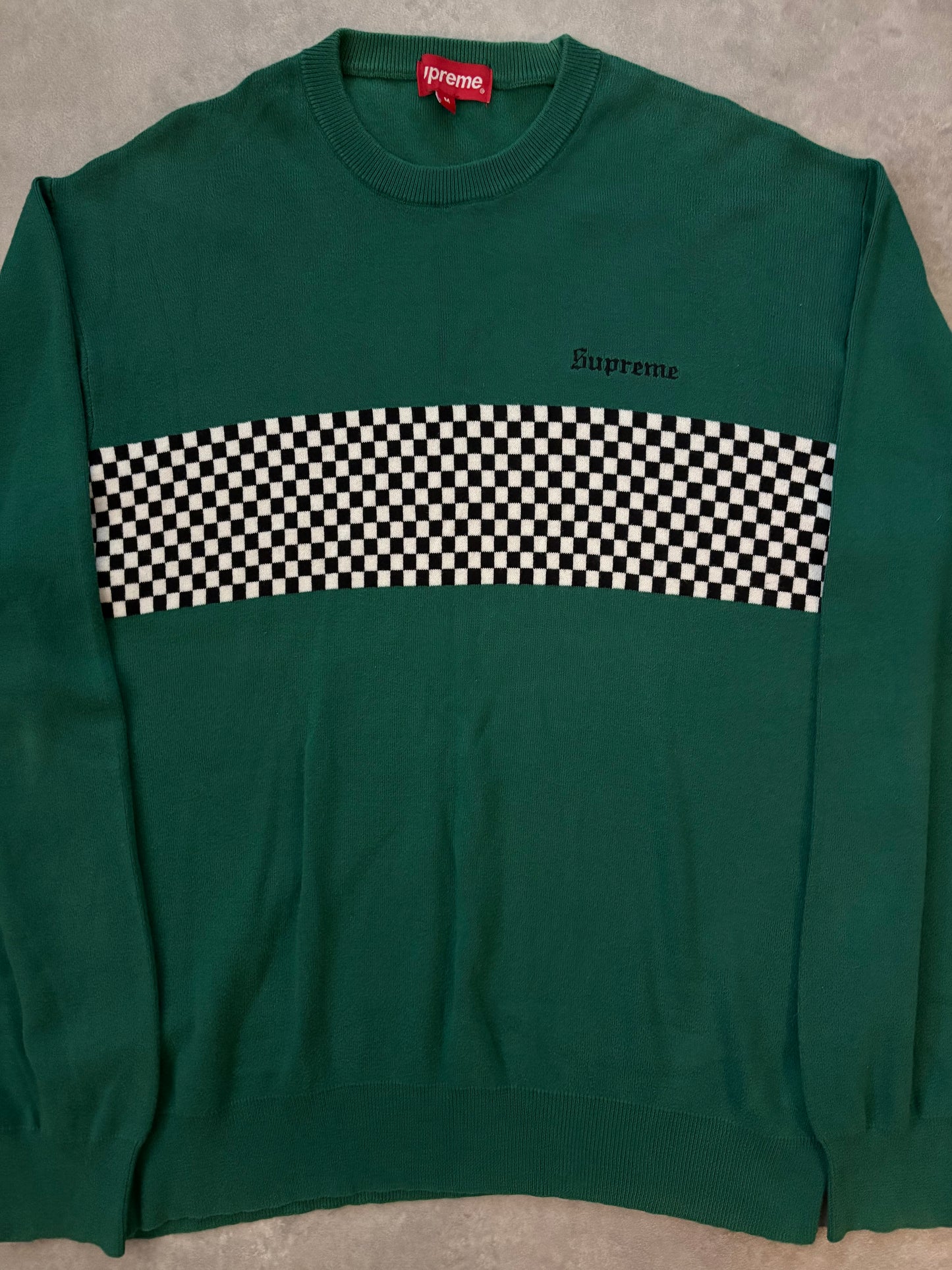 Supreme Racing Stripes Sweatshirt (Str. M)