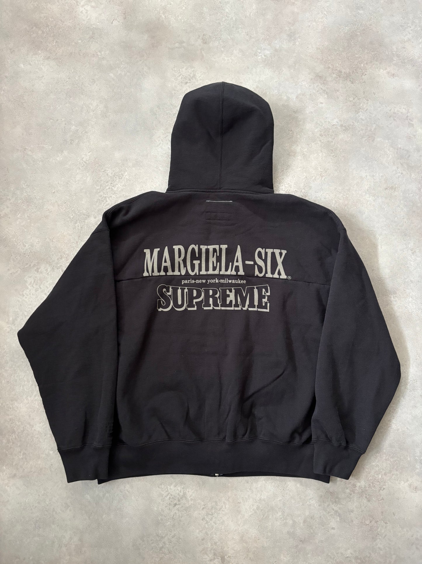 Supreme MM6 Maison Margiela Eagle Zip Up Hoodie (Str. M)