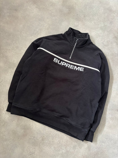Supreme 2-Tone Half Zip Sweatshirt (Str. XL)