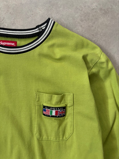 Supreme Flags L/S Pocket Tee (Str. M)