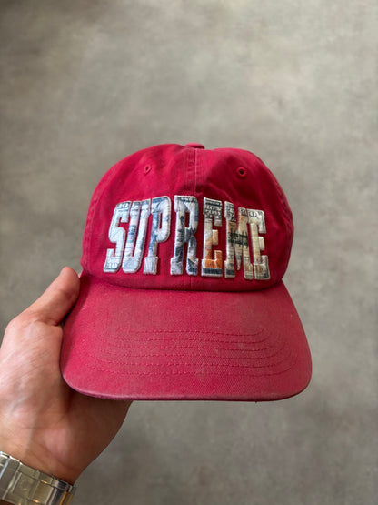 Supreme Embroidered Money Logo 6-Panel Hat