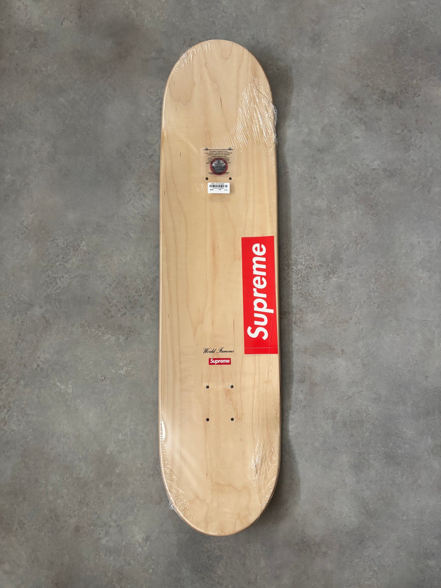 Supreme Arabic Logo Skateboard Deck