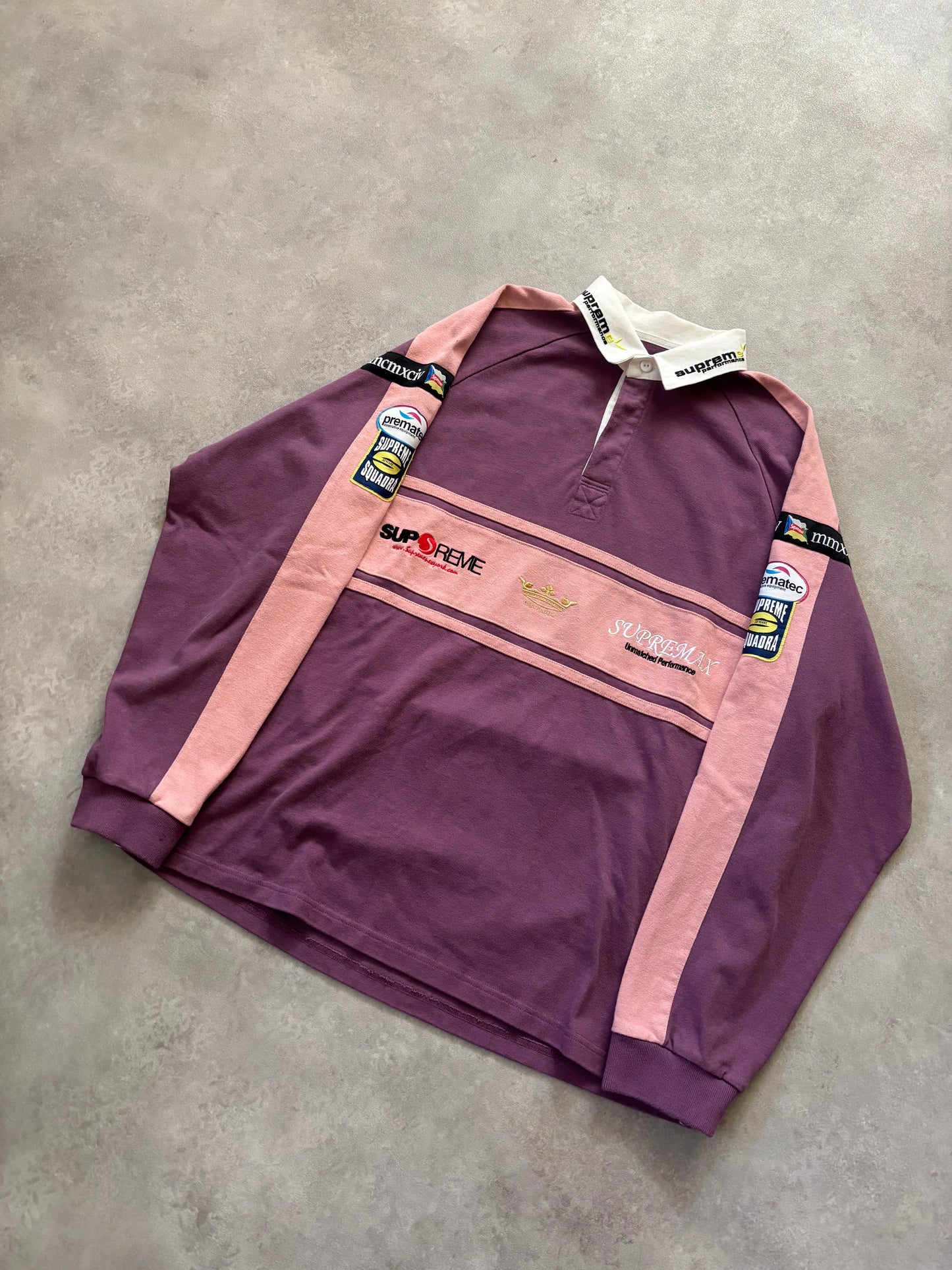 Supreme Chest Stripe Rugby (Str. L)