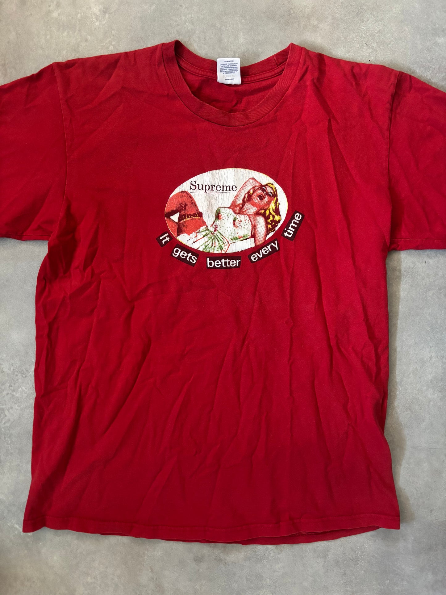 Supreme It Gets Better Every Time Tee (Str. L)