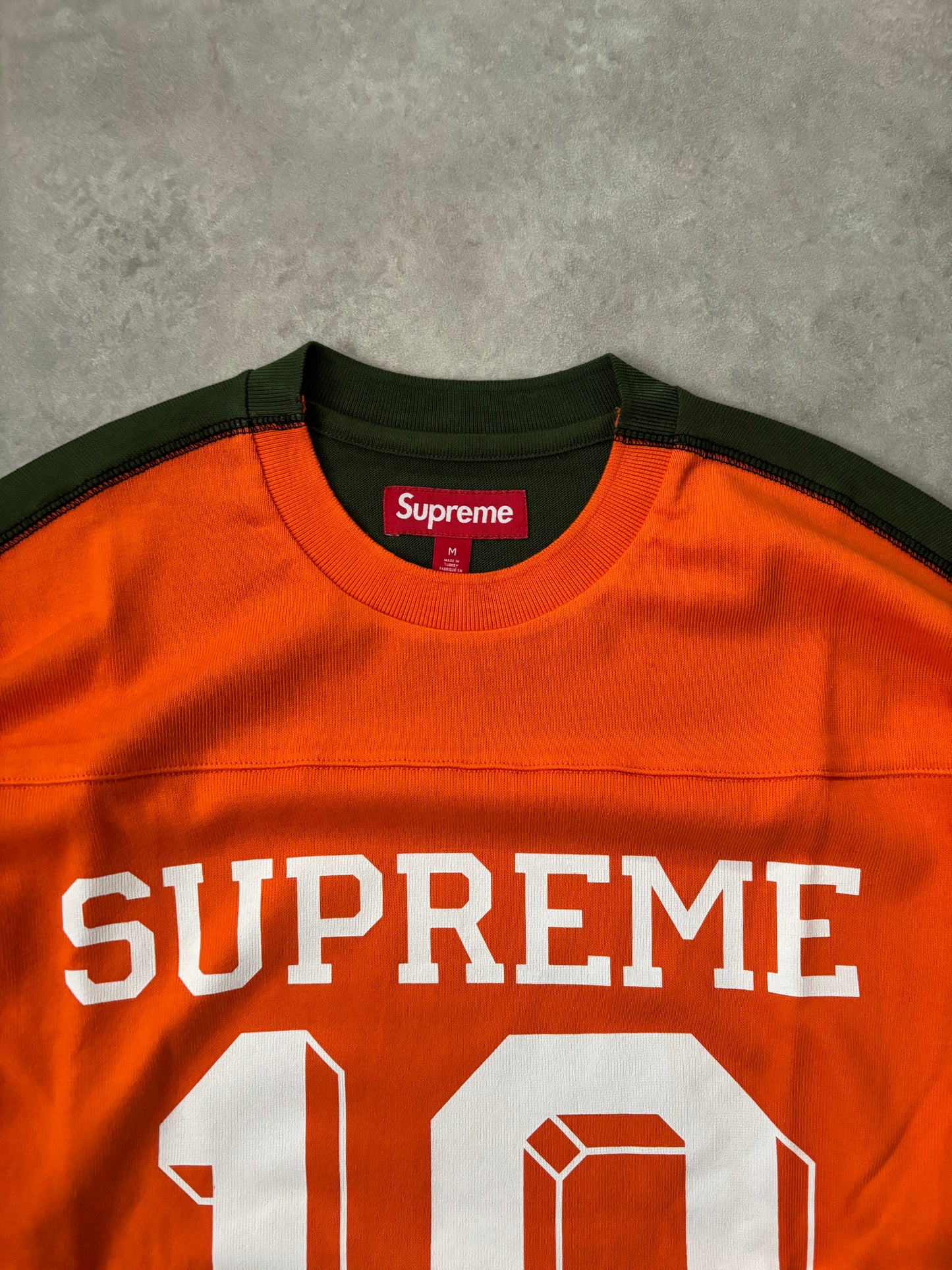 Supreme Split L/S Football Top (Str. M)