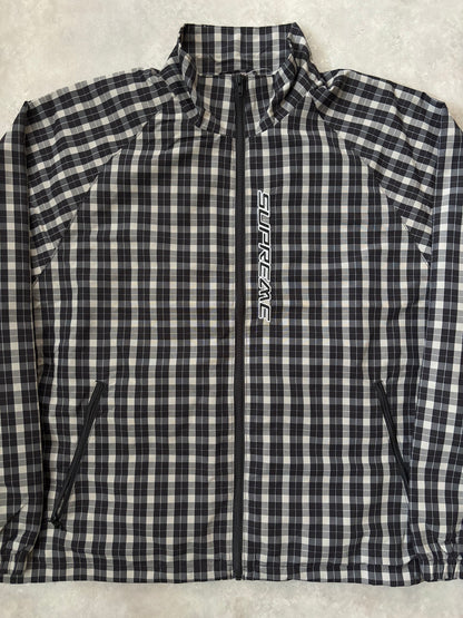 Supreme Plaid Track Jacket (Str. L)