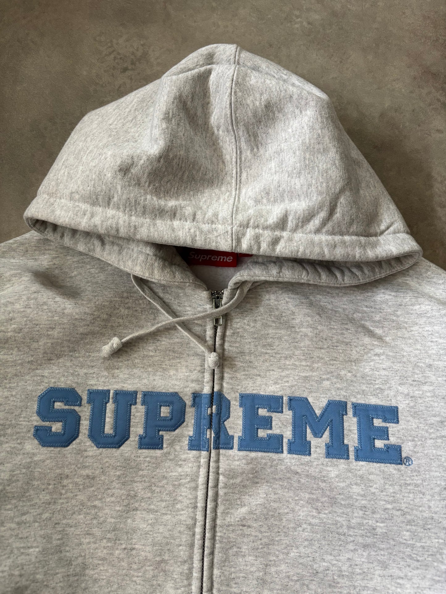 Supreme Collegiate Applique Zip Up Hoodie (Str. M)