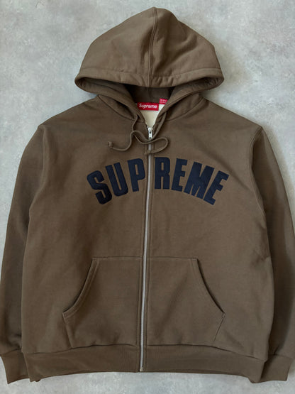 Supreme Arc Thermal Lined Zip Up Hoodie (Str. M)