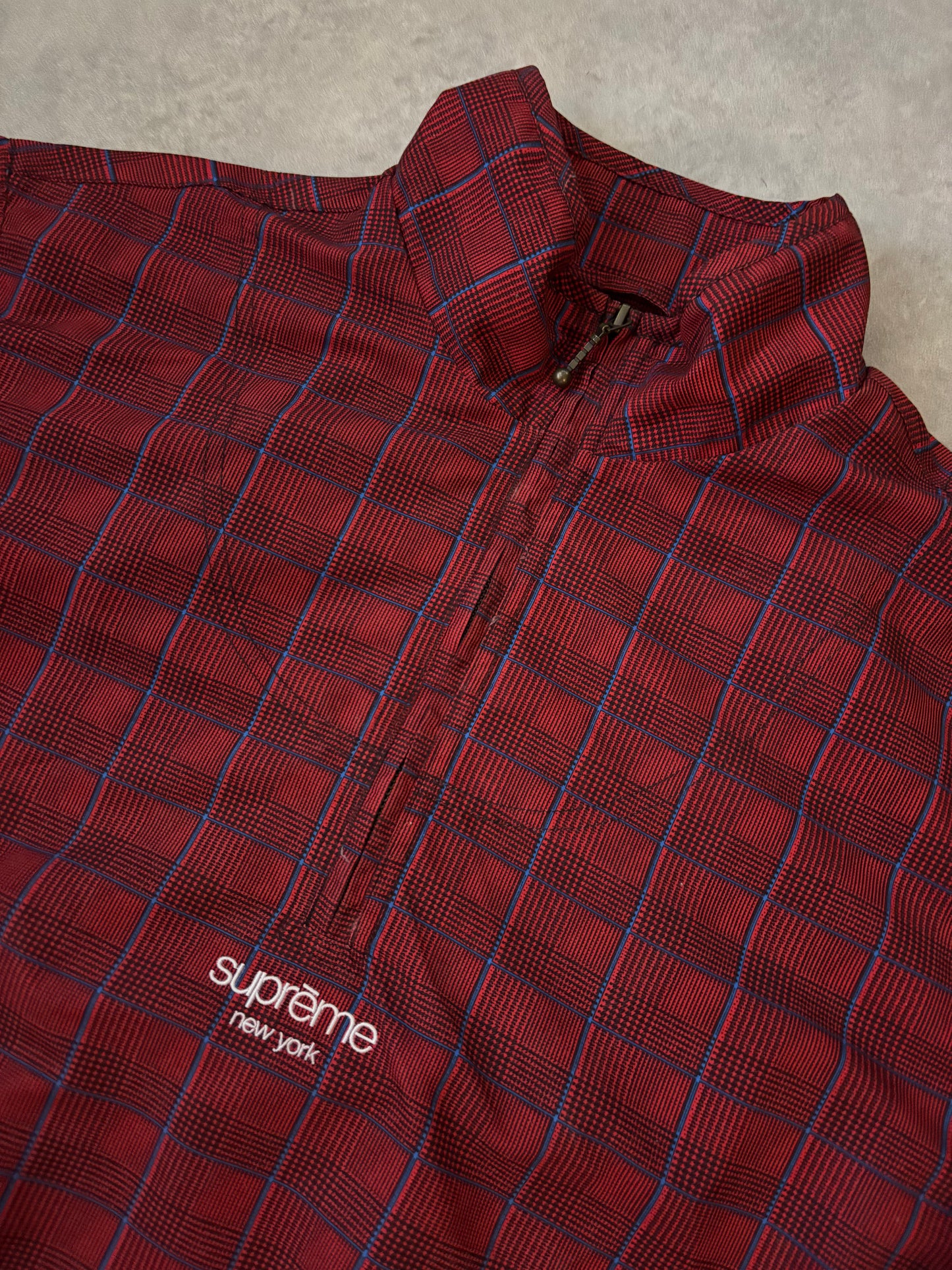 Supreme Track Half Zip Pullover (Str. M)