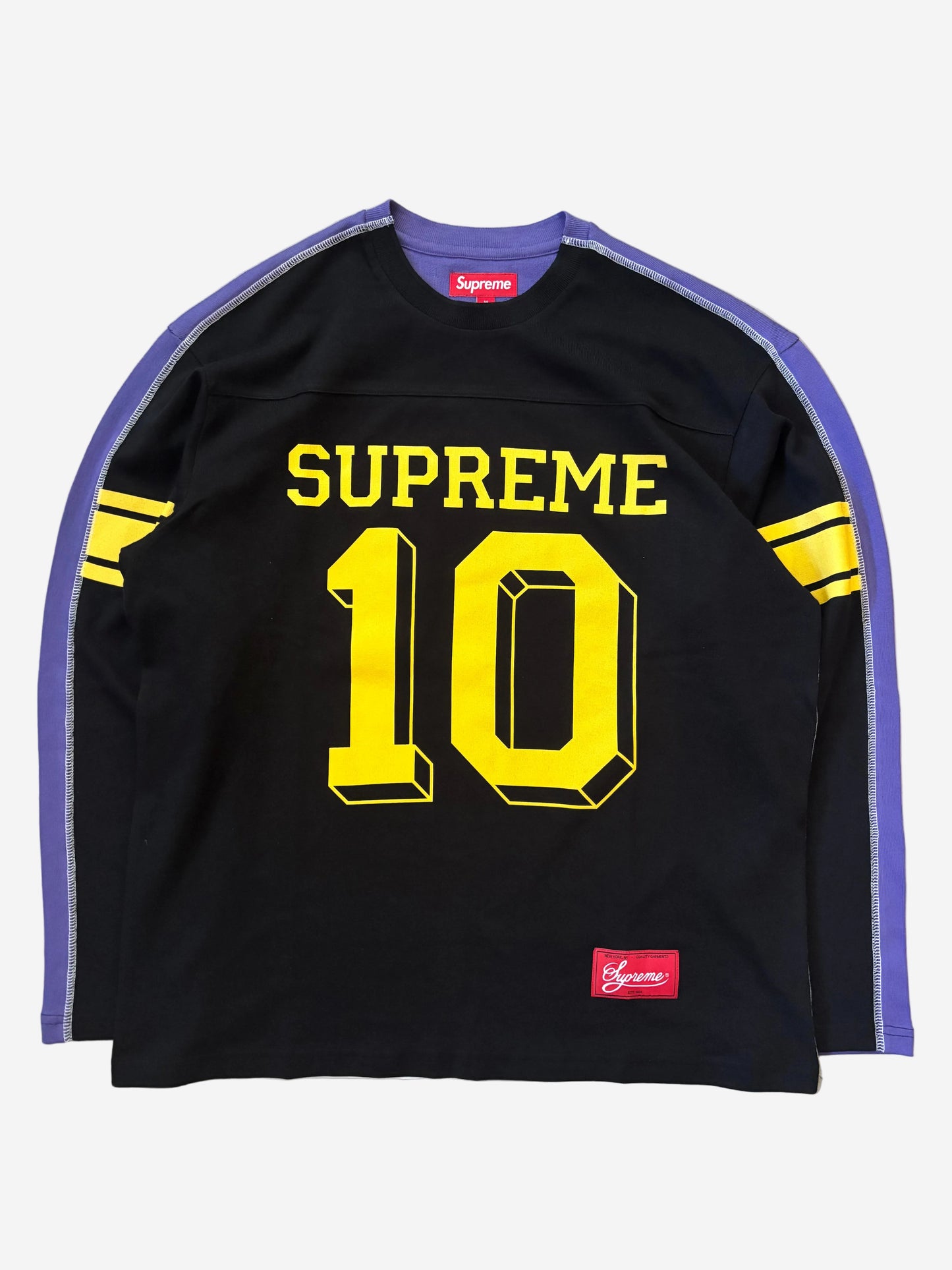 Supreme Split L/S Football Top (Str. L)