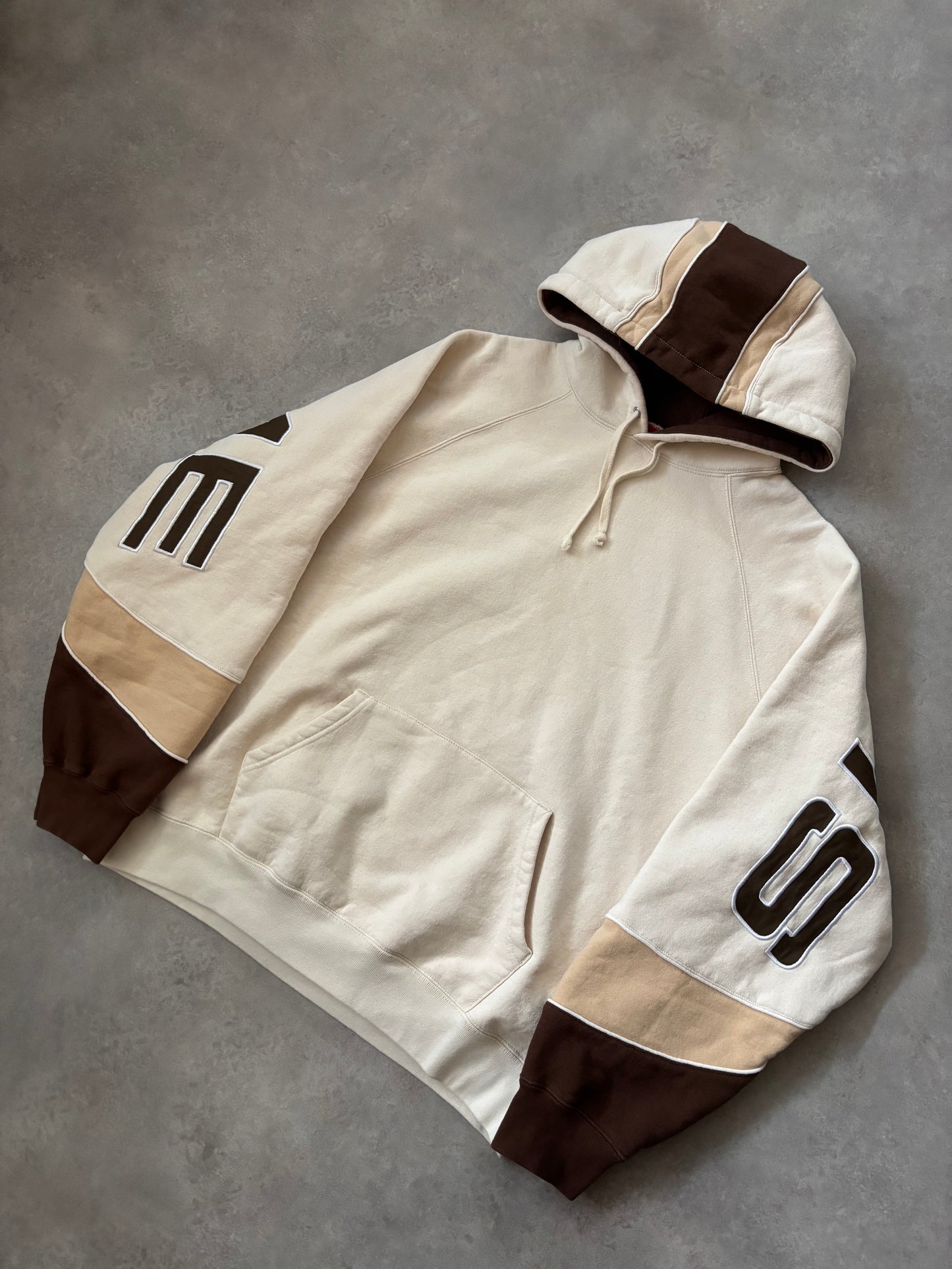 Supreme Paneled Hooded Sweatshirt (Str. M)