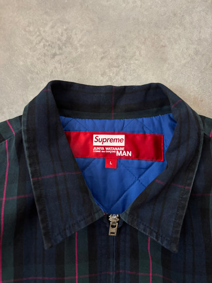 Supreme x JUNYA WATANABE CDG MAN Printed Work Jacket (Str. L)