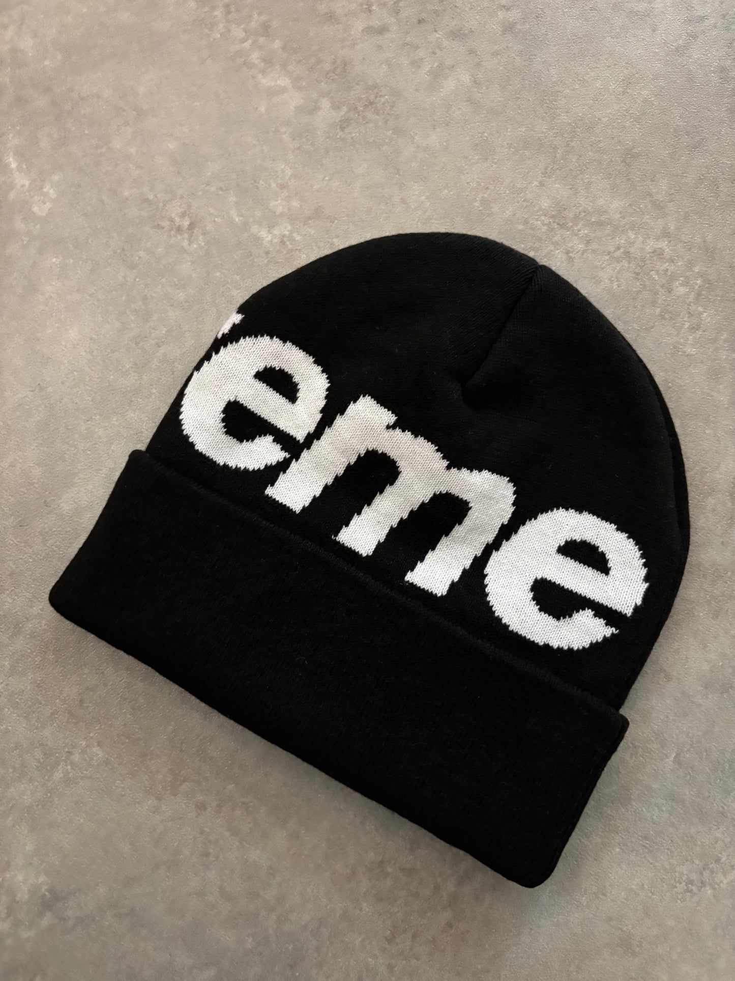 Supreme Big Logo Beanie