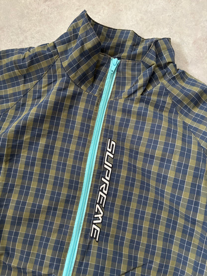 Supreme Plaid Track Jacket (Str. M)