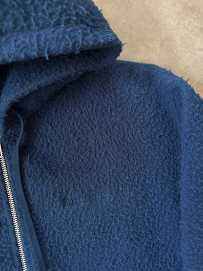 Supreme Pilled Zip Up Hooded Sweatshirt (Str. M)