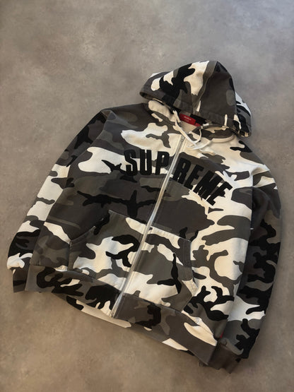 Supreme Arc Thermal Lined Zip Up Hoodie (Str. M)