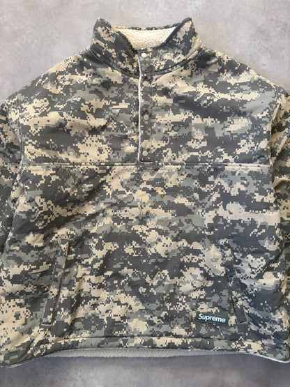 Supreme Polartec Shearling Reversible Pullover (Str. M)