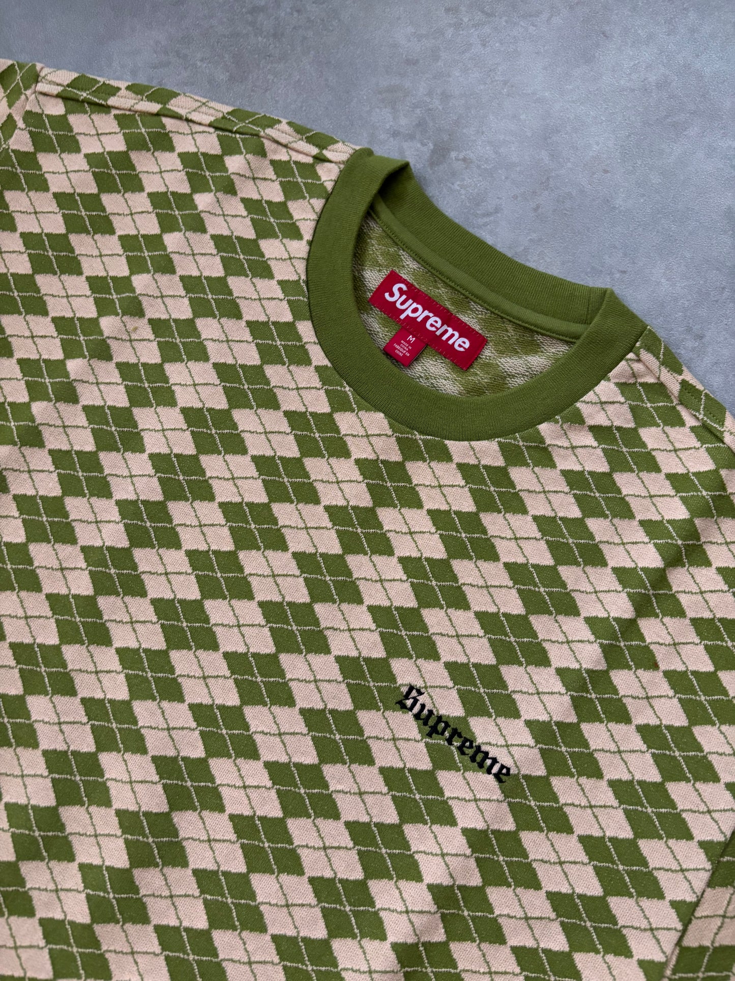 Supreme Diamond Jacquard S/S Top (Str. M)