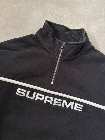Supreme 2-Tone Half Zip Sweatshirt (Str. XL)