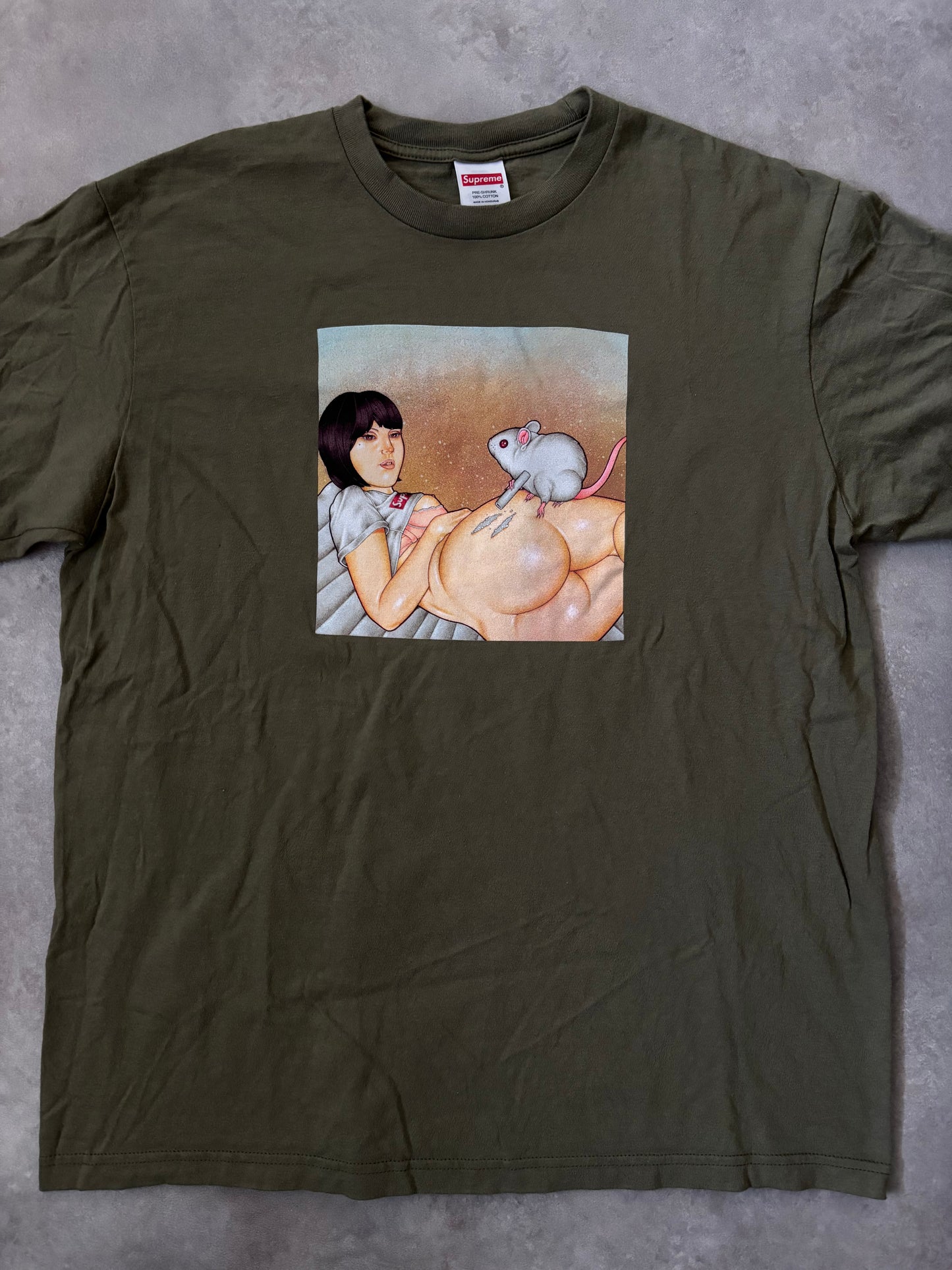 Supreme Mouse Tee (Str. M)
