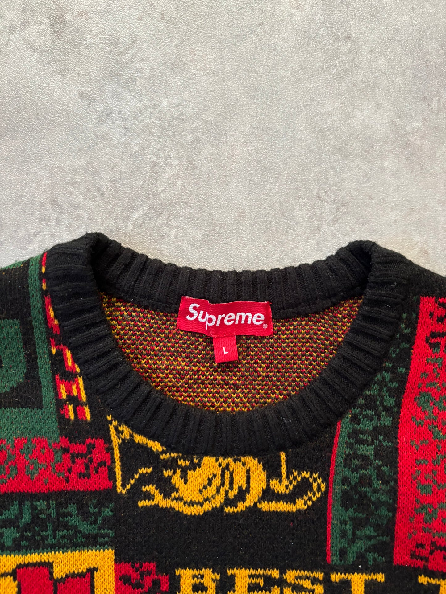 Supreme Scarf Sweater (Str. L)