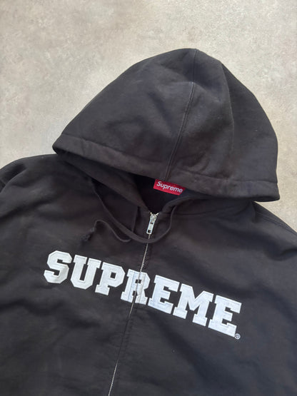 Supreme Collegiate Applique Zip Up Hoodie (Str. L)