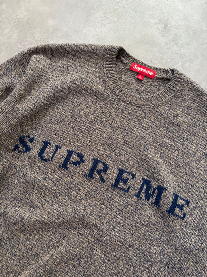 Supreme Contrast Logo Sweater (Str. L)