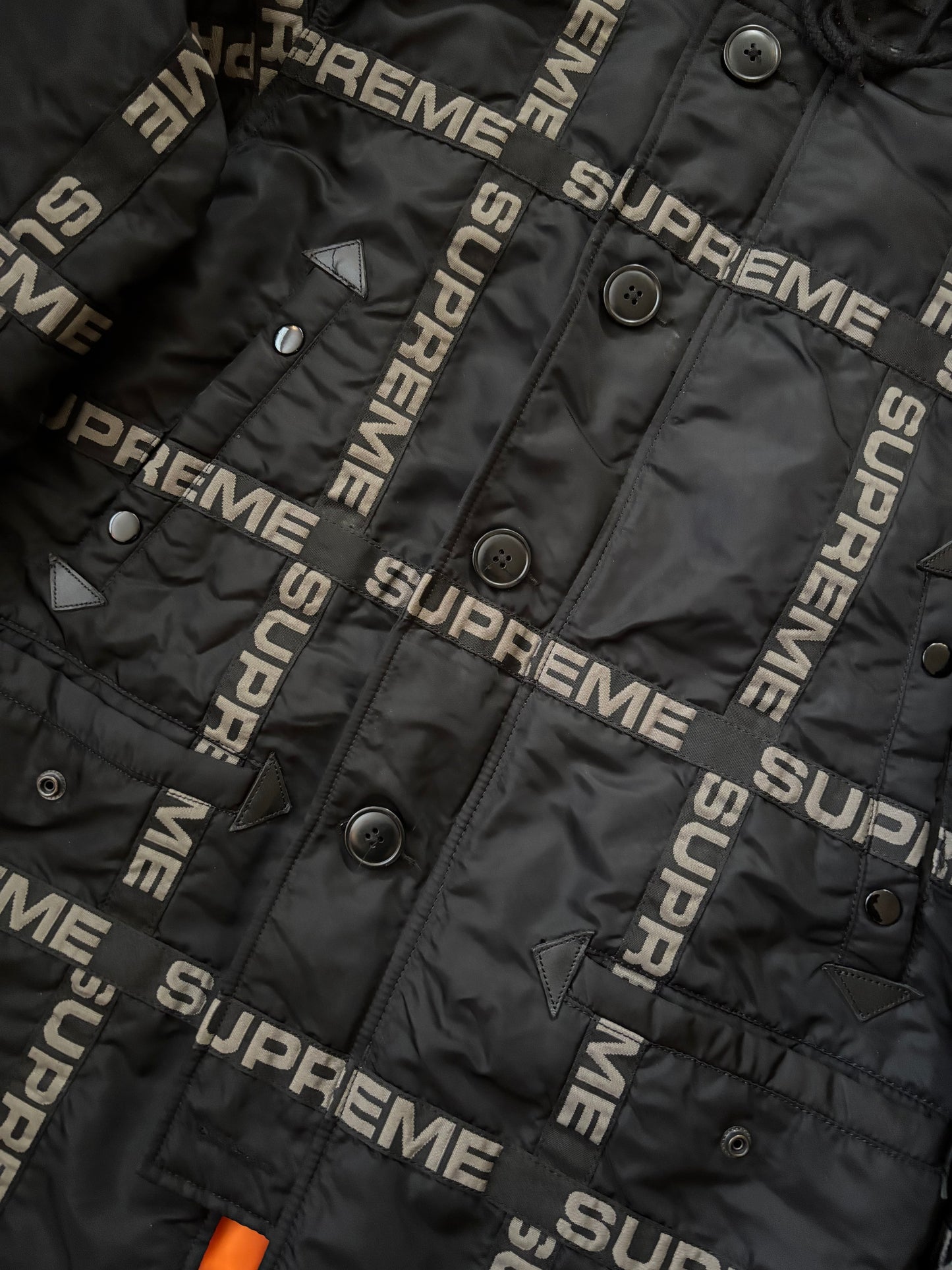 Supreme Logo Tape N-3B Parka (Str. S)