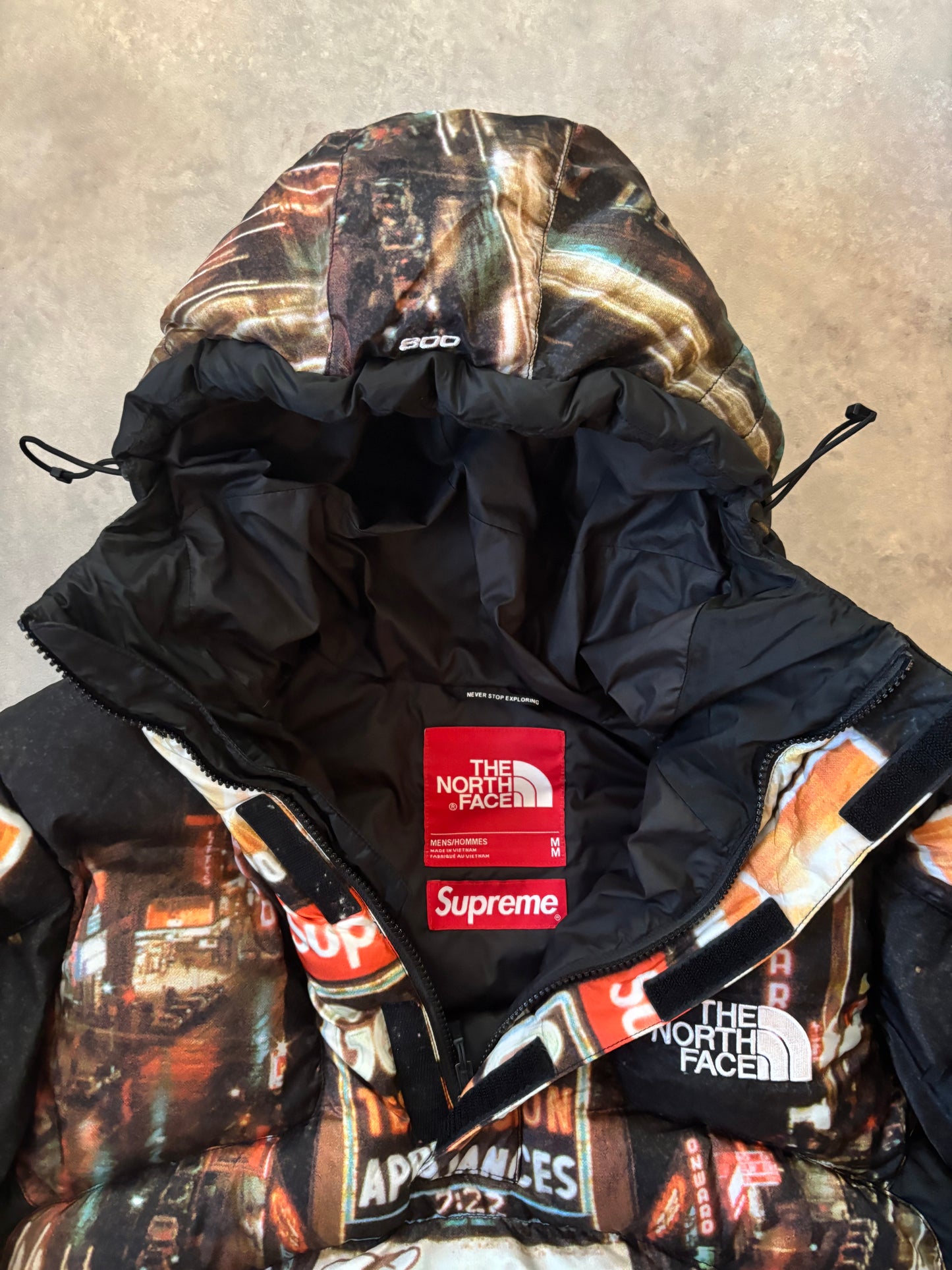 Supreme The North Face 800-Fill Half Zip Hooded Pullover (Str. M)